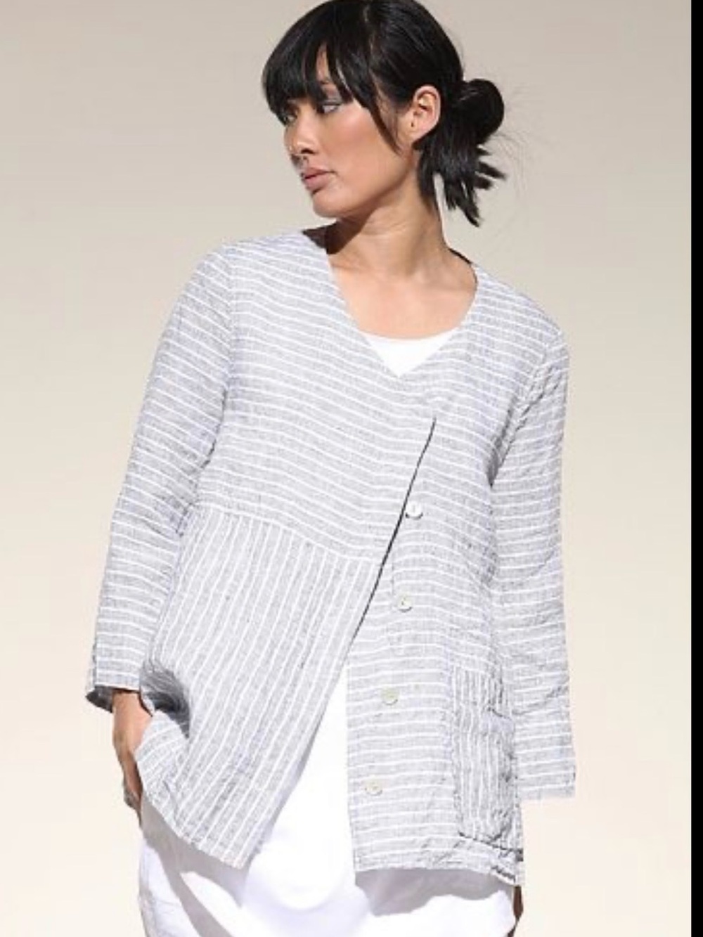 Oska linen top size 2